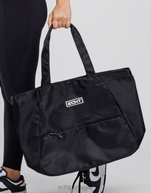 ECHT bolsa de náilon preto bolsa unissex P22N531