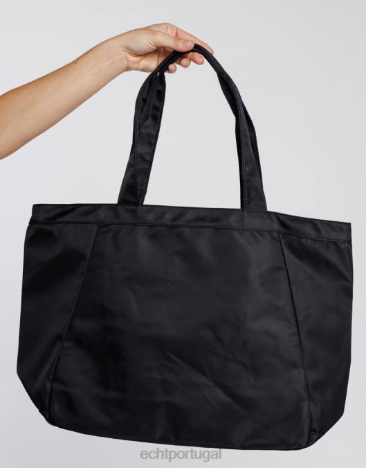 ECHT bolsa de náilon preto bolsa unissex P22N531