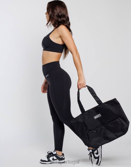 ECHT bolsa de náilon preto bolsa unissex P22N531