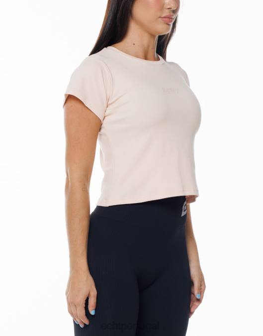 ECHT camiseta básica para bebê corar roupas mulheres P22N312