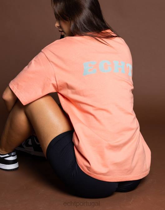 ECHT camiseta lança Flor do Deserto roupas mulheres P22N435