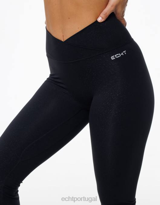 ECHT legging de tempestade preto roupas mulheres P22N13