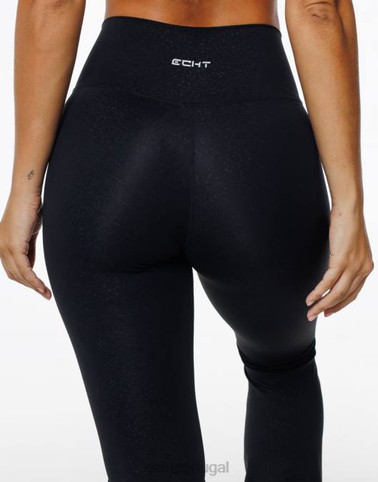 ECHT legging de tempestade preto roupas mulheres P22N13
