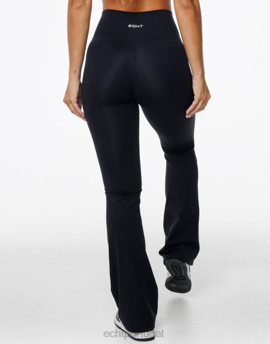 ECHT legging de tempestade preto roupas mulheres P22N13