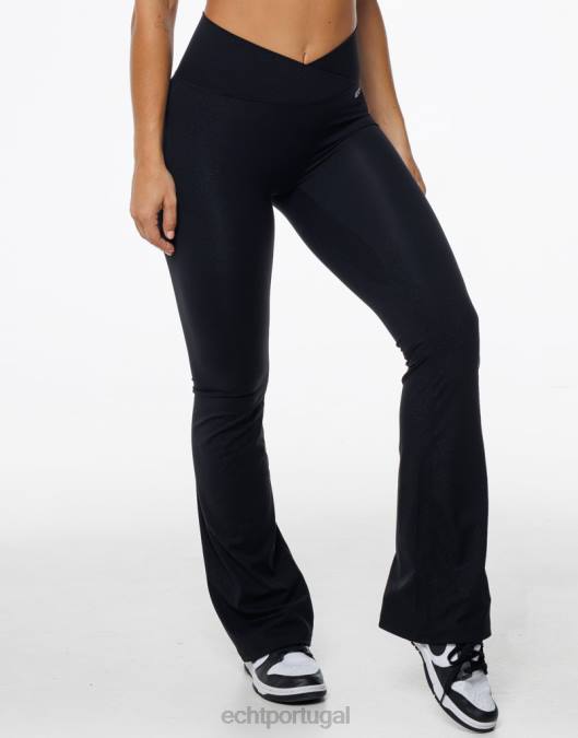 ECHT legging de tempestade preto roupas mulheres P22N13