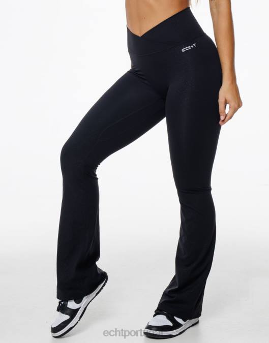 ECHT legging de tempestade preto roupas mulheres P22N13