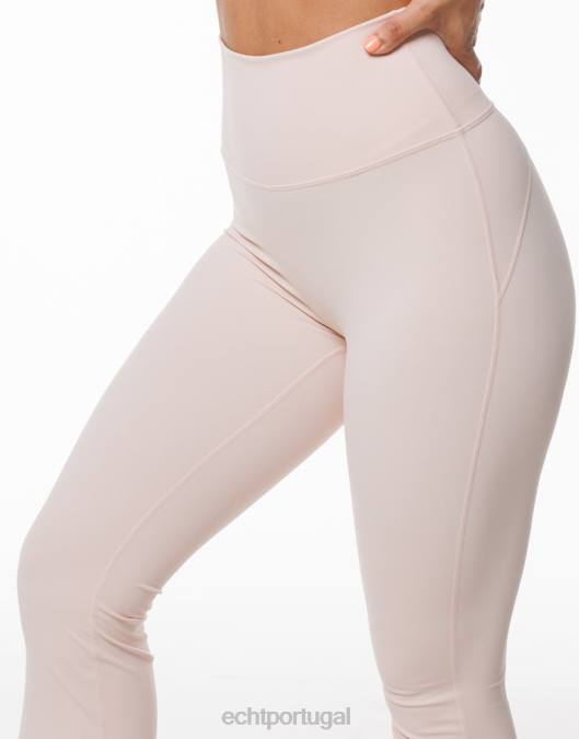 ECHT legging flare corar roupas mulheres P22N278
