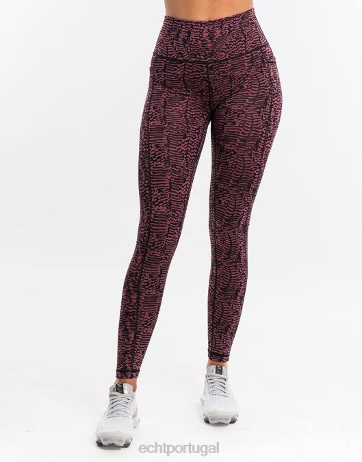 ECHT leggings de bolso essentia zebra de baga roupas mulheres P22N526