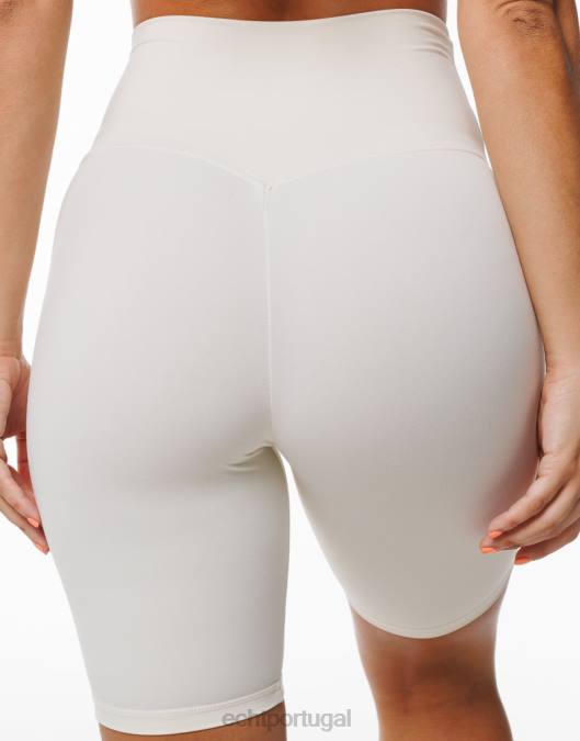 ECHT shorts de bicicleta de morango branco roupas mulheres P22N168