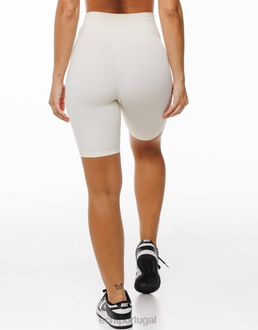 ECHT shorts de bicicleta de morango branco roupas mulheres P22N168