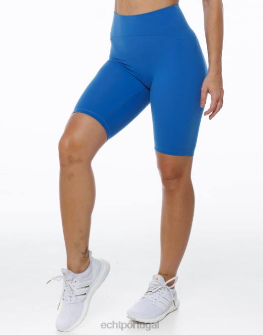 ECHT shorts de bicicleta fortaleza azul roupas mulheres P22N400