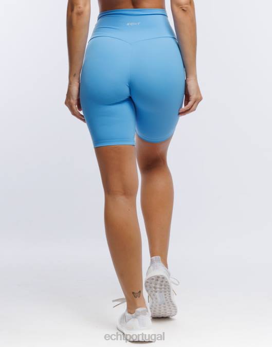 ECHT shorts de ciclismo azul Azul roupas mulheres P22N495