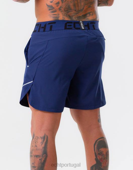 ECHT shorts finais marinha bolsa homens P22N589