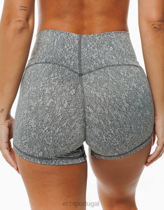 ECHT shorts hana verde floresta roupas mulheres P22N301