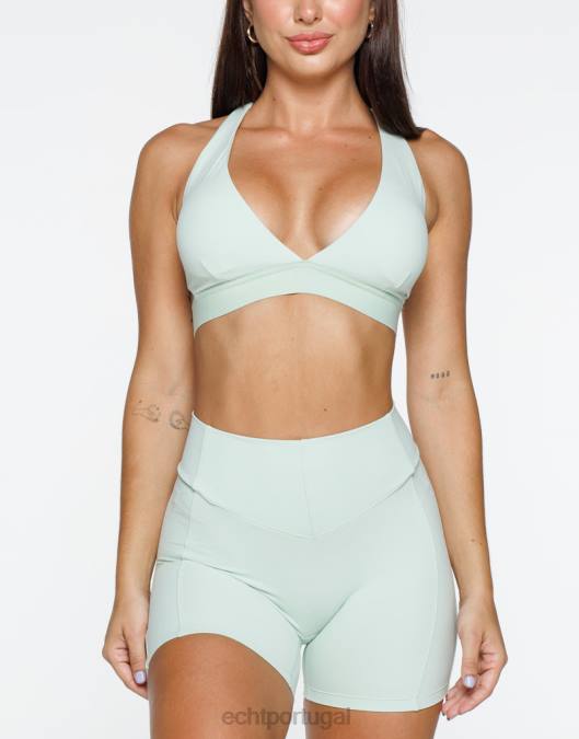 ECHT sutiã esportivo implacável camafeu verde roupas mulheres P22N240