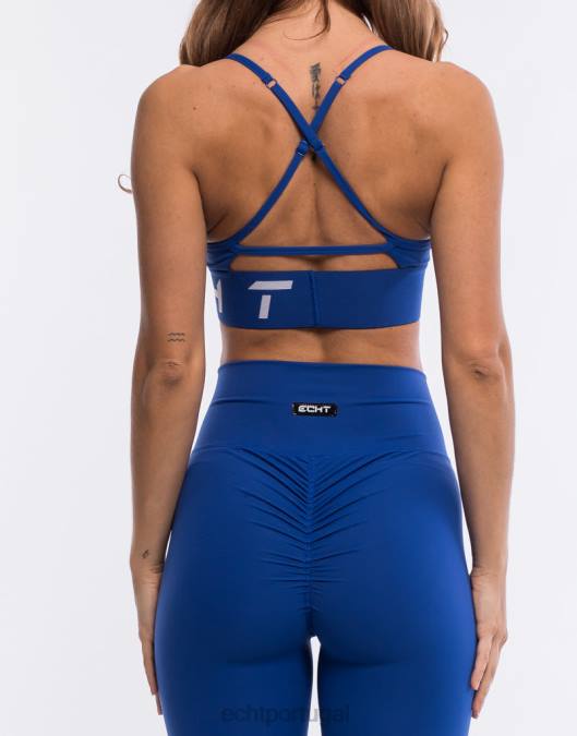 ECHT sutiã hiperesportivo azul roupas mulheres P22N149