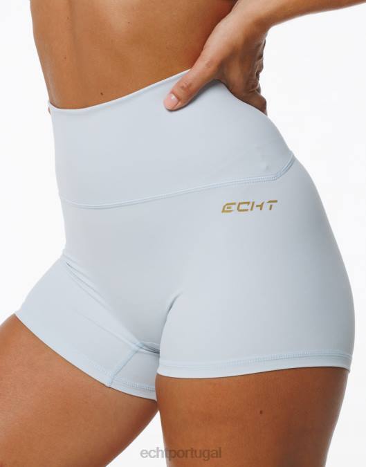 ECHT ultra-shorts ar azul roupas mulheres P22N59